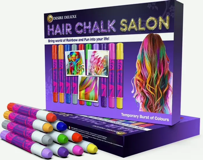 Crave Deluxe Hair Chalk Set for Young Ladies