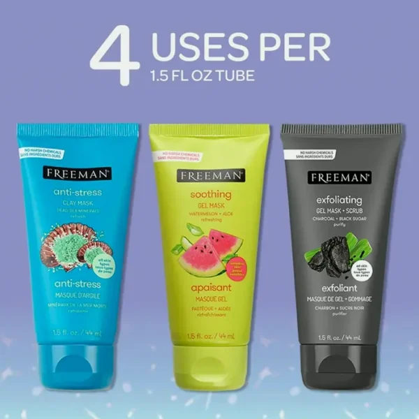 Freeman Limited Edition Facial Mask Kit, 12-Piece Skincare Set