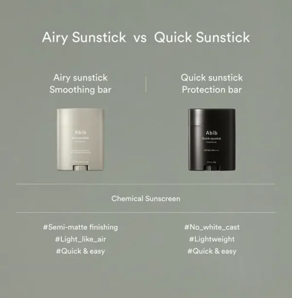 Light Sunstick Stick SPF50+ Non-Sticky Matte Finish