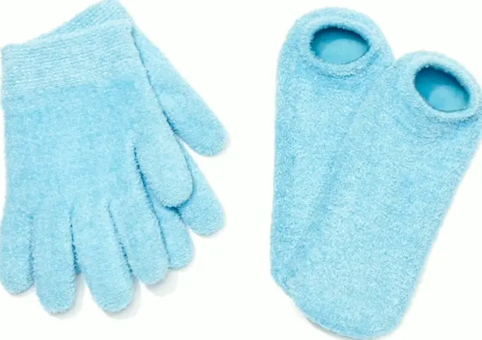 NatraCure Gel Booties and Gloves Set for Dry Skin