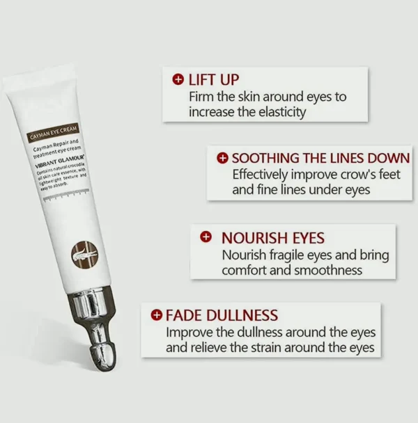 Anti-Aging Cayman Eye Cream, Reduces Crows Feet