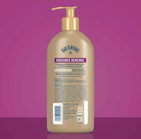 GoldBond Radiance Renewal Lotion, 14 oz., for Dry Flaky Skin