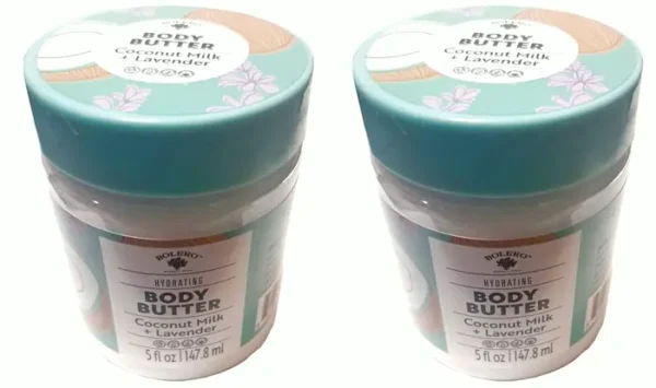 Moisturizing Skin Butter - Coconut Milk & Lavender 147.8ml (Pack of 2)