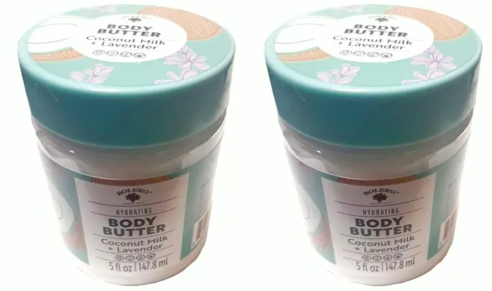 Moisturizing Skin Butter - Coconut Milk & Lavender 147.8ml (Pack of 2)