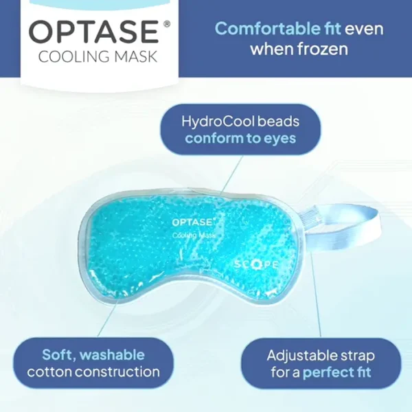 OPTASE's Chilling Gel Ocular Cover to Periodic Relief