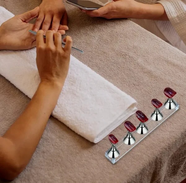 Blulu's 2 Sets Acrylic Nail Practice Holder