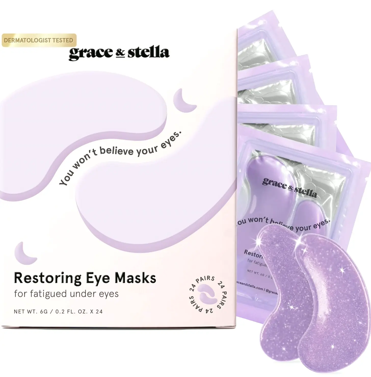 Purple Eye Therapy Gels - Retinol - 24 Pairs