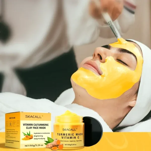 Turmeric Face Mask with Vit C, C E, and Turmeric