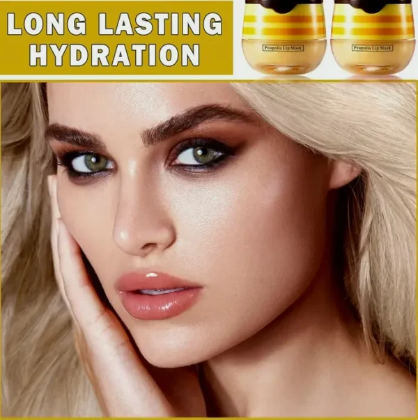2PCS Honey Lip Balm Hydrating Mask