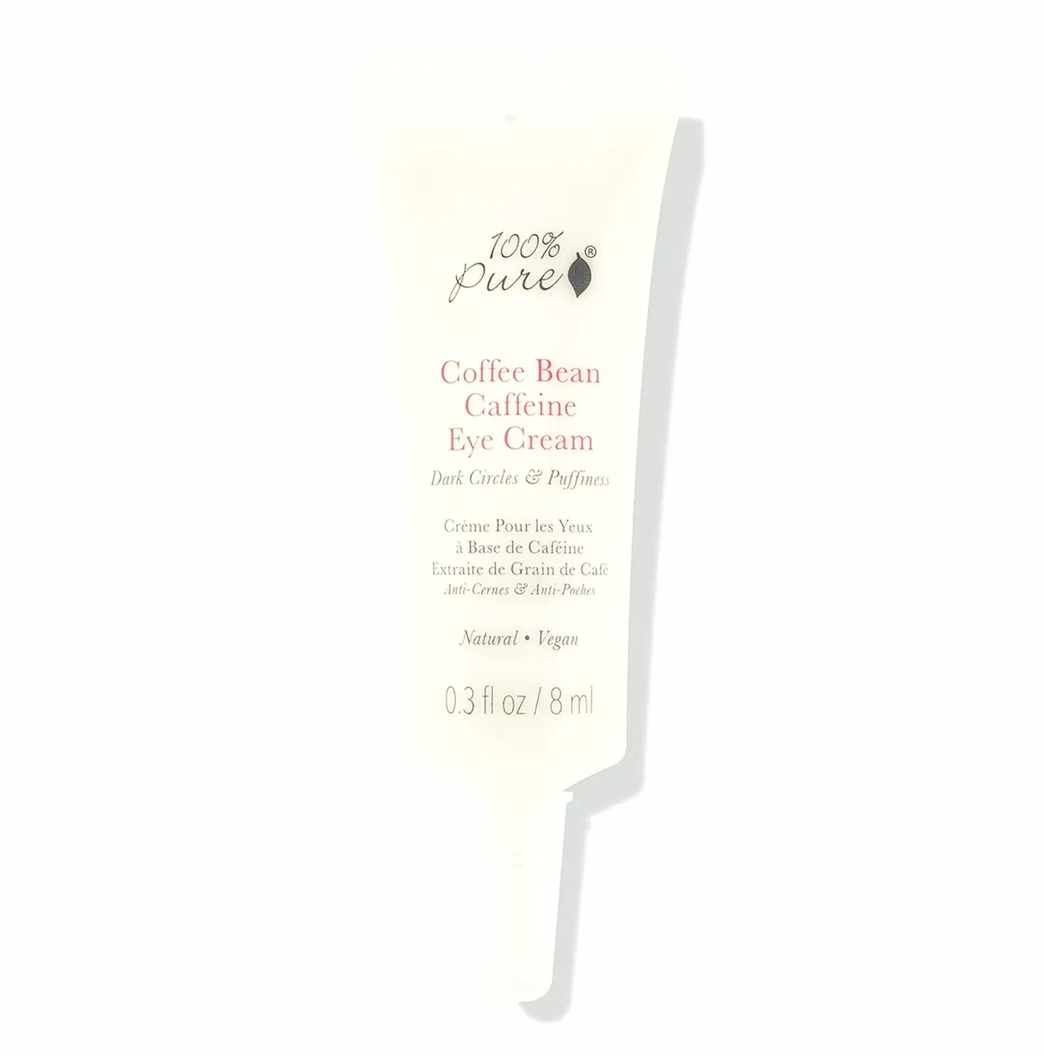 Organic Caffeine Eye Cream for Moisture .3 fl oz