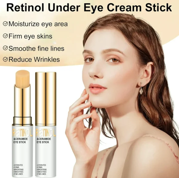 Portable Vitamin A Eye Cream Balm for Under-Eye Bags & Puffiness